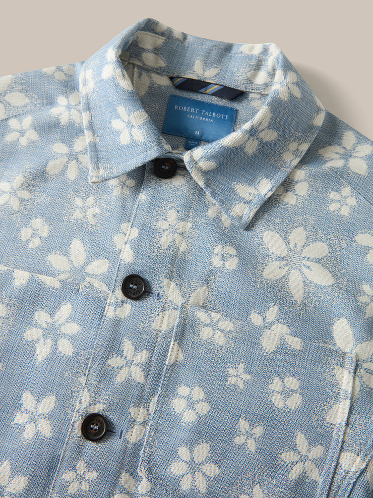Farrell Jacket Cotton Wool Floral Jacket