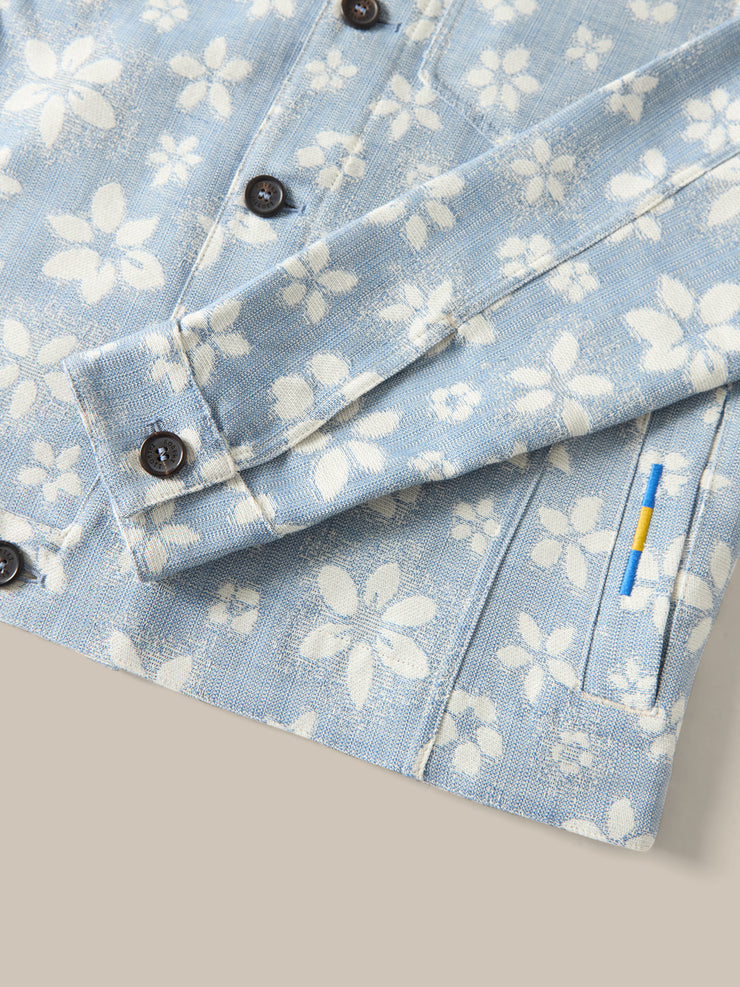 Farrell Jacket Cotton Wool Floral Jacket