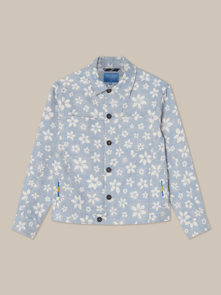 Farrell Jacket Cotton Wool Floral Jacket