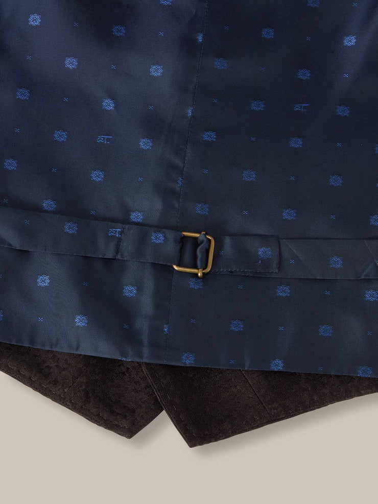 Astaire Textured Brocade Formal Vest