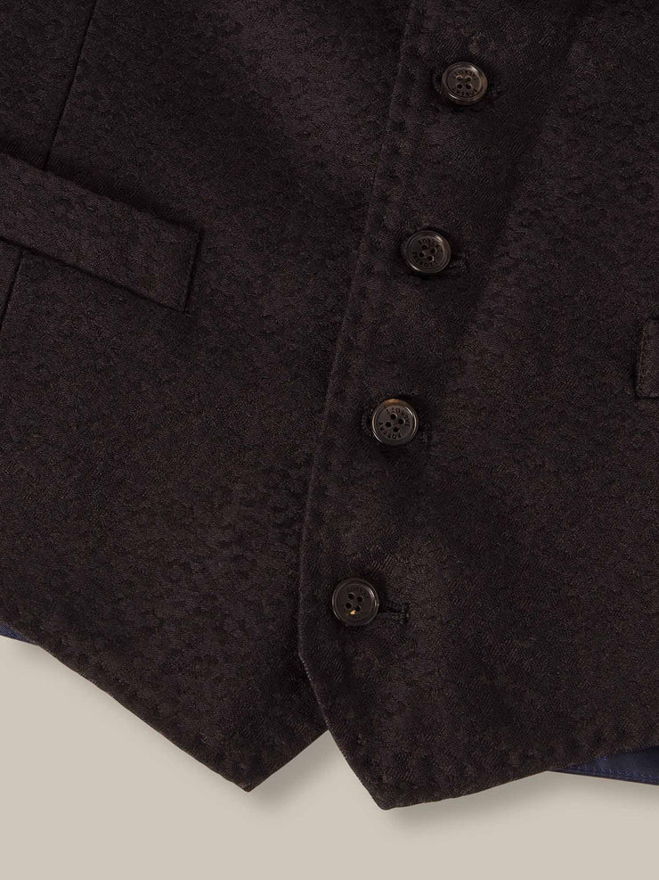 Astaire Textured Brocade Formal Vest