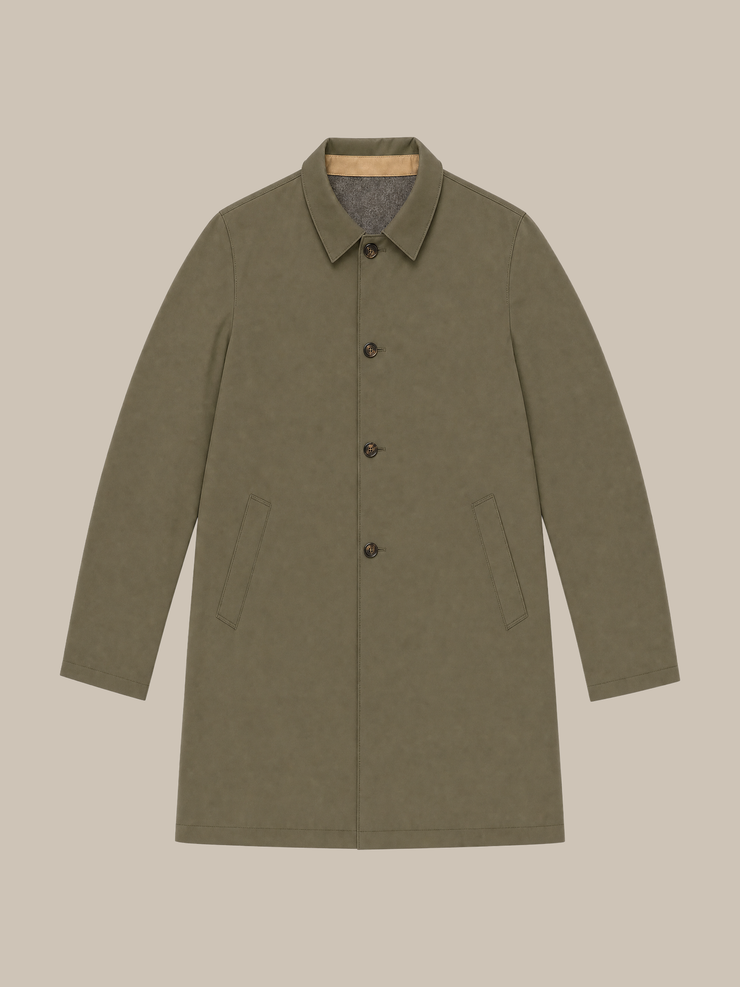Broderick Cashmere Reversible Trench