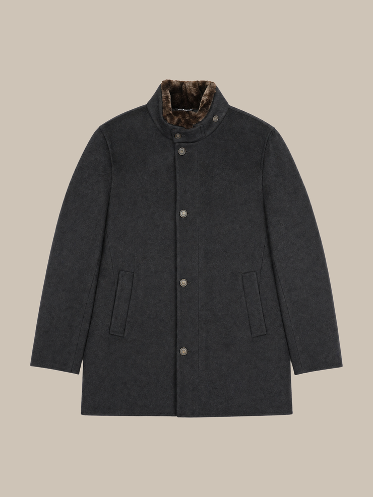Voight Double Face Cashmere Carcoat