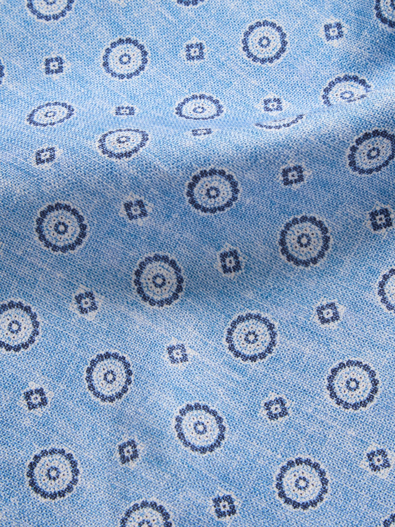 Collins Reversible Silk Pocket Square