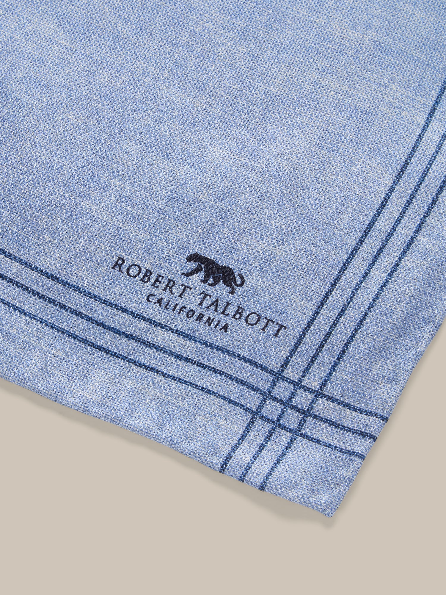 Collins Reversible Silk Pocket Square