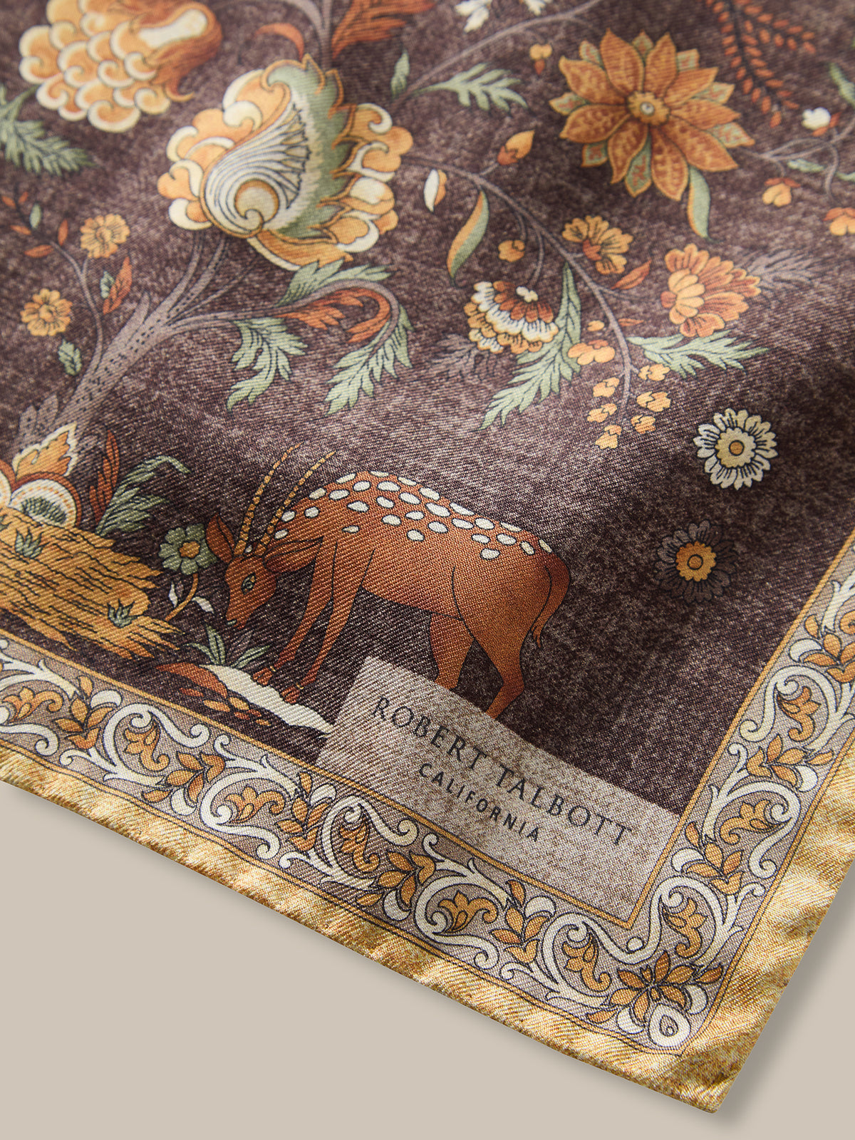 Collins Garden Double Print Pocket Square image