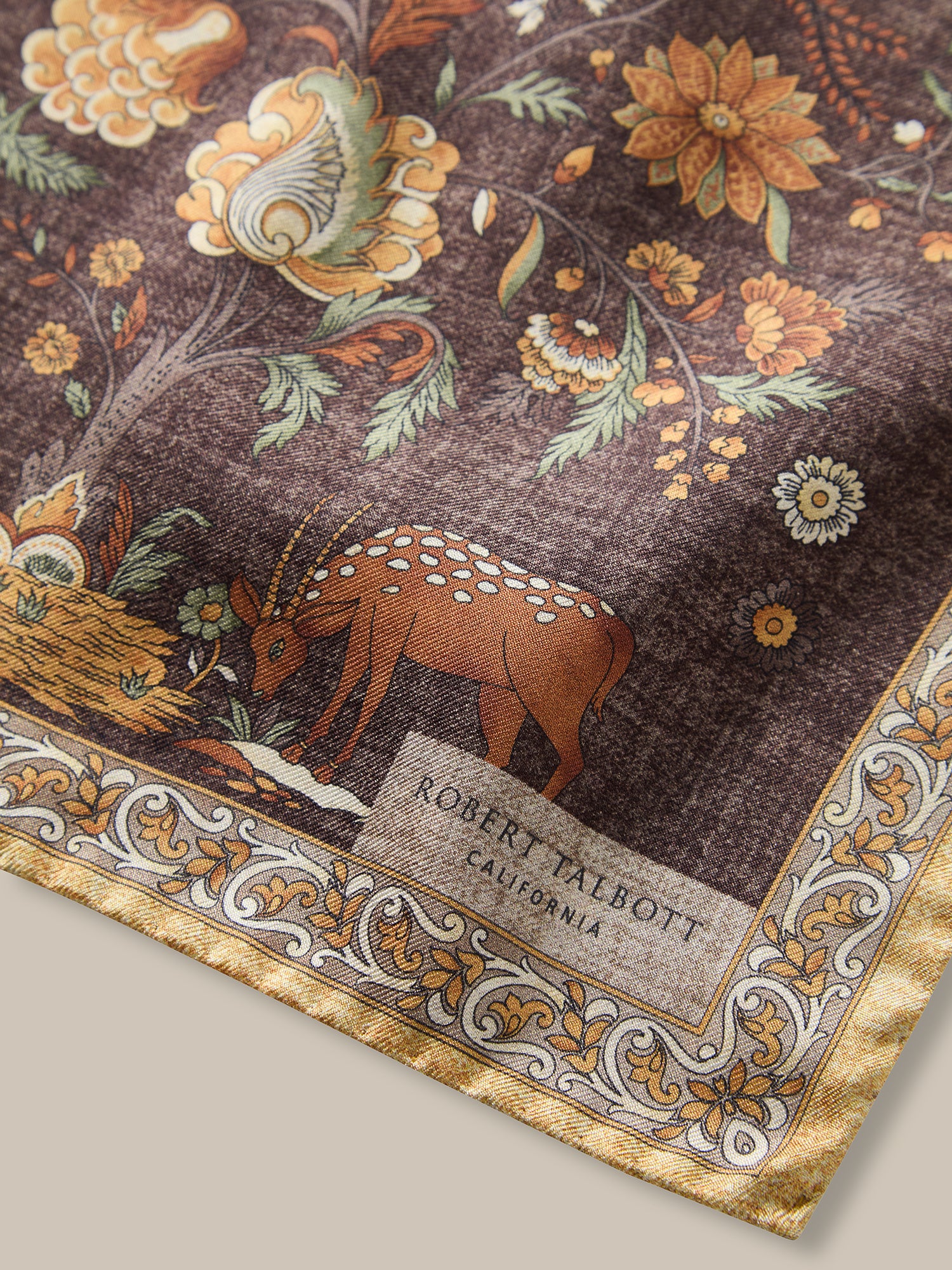 Collins Garden Double Print Pocket Square