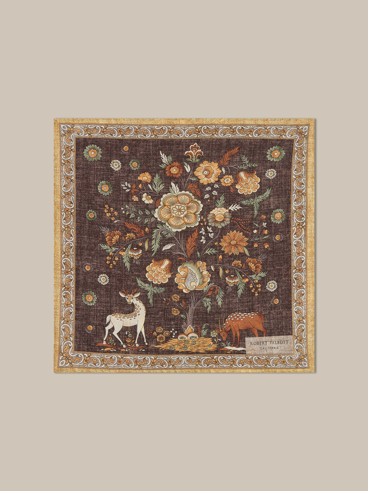 Collins Garden Double Print Pocket Square