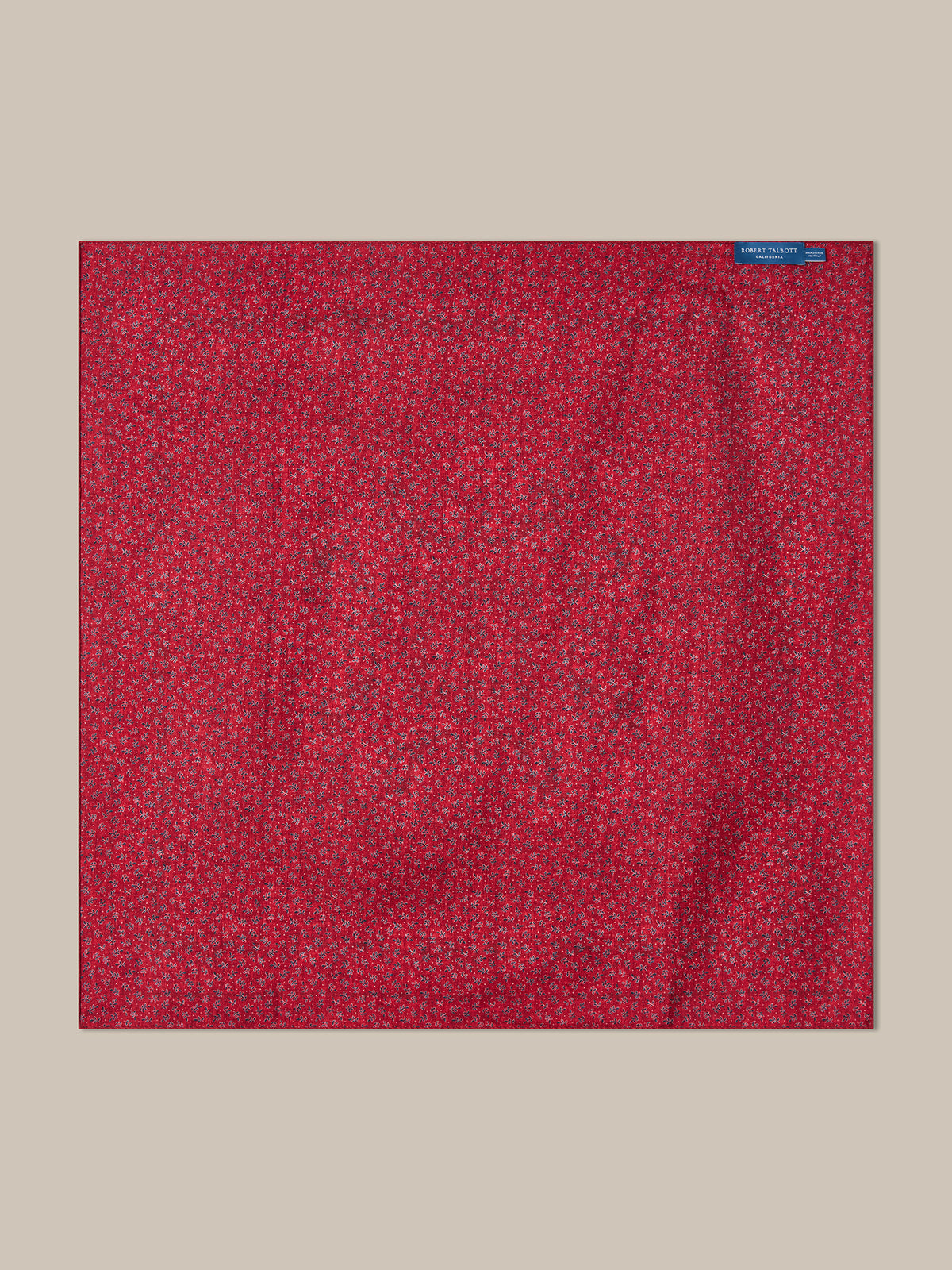 Harmon Reversible Floral Paisley Neckerchief image