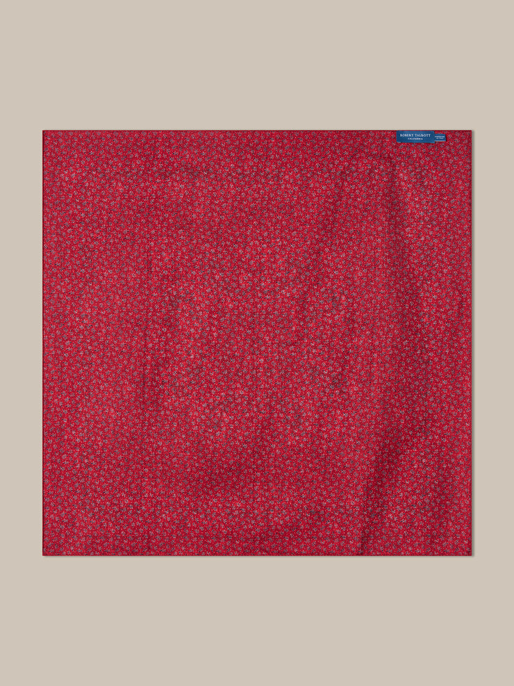 Harmon Reversible Floral Paisley Neckerchief