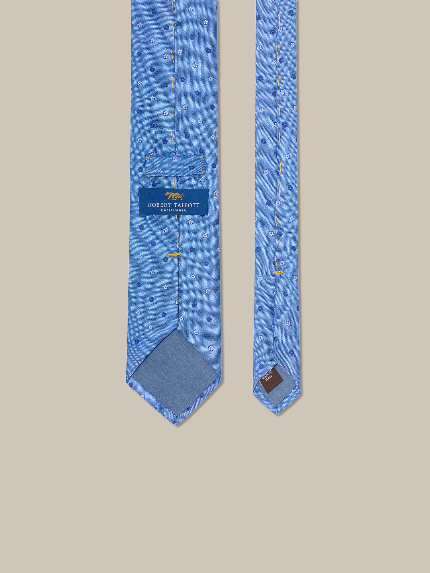 Robert Indigo Neat Best of Class Necktie