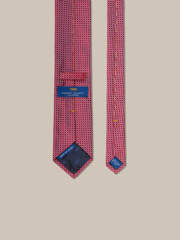 Robert Large Houndstooth Jacquard Best of Class Necktie main image 0