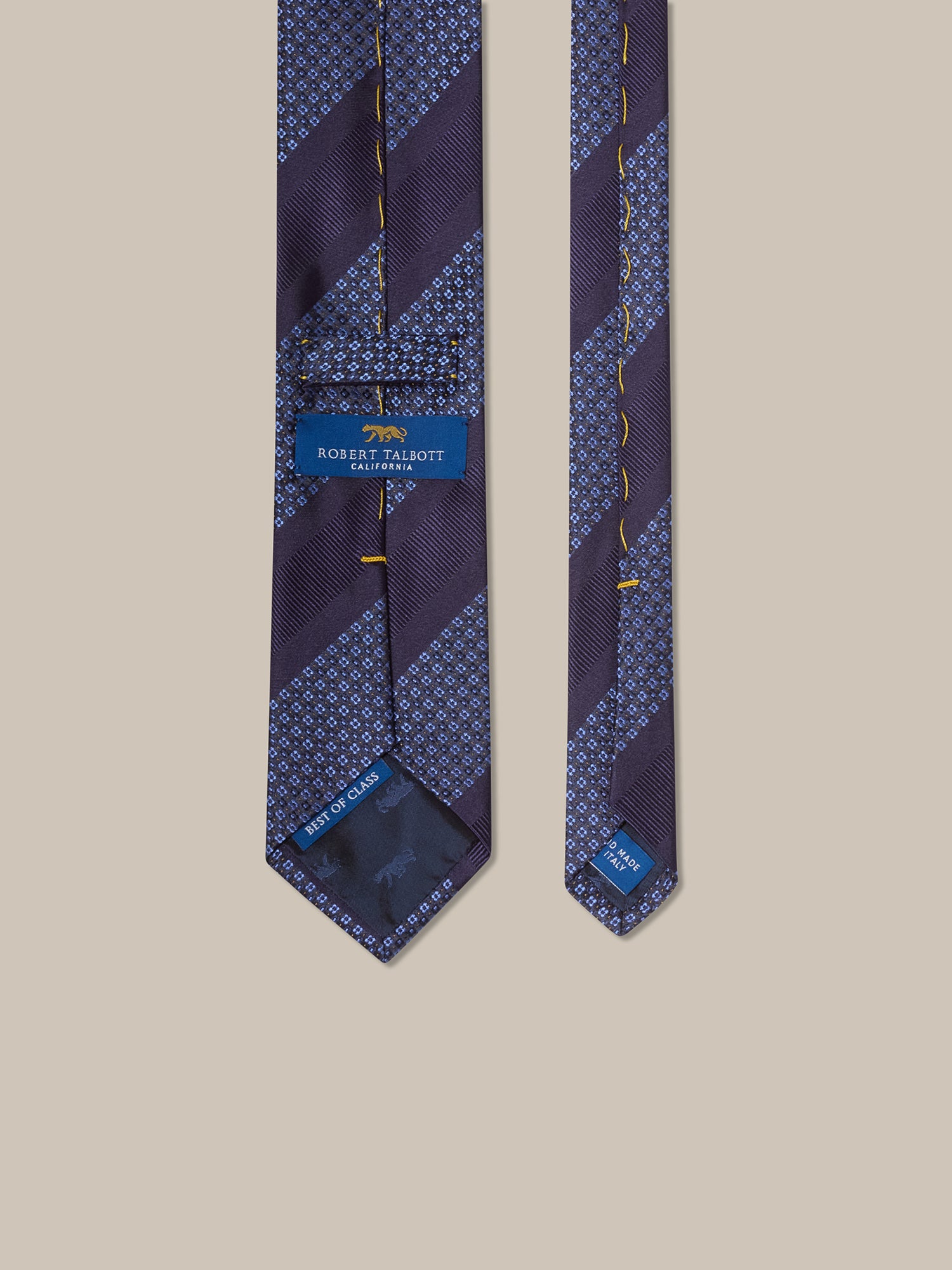 Robert Neat Repp Best of Class Necktie