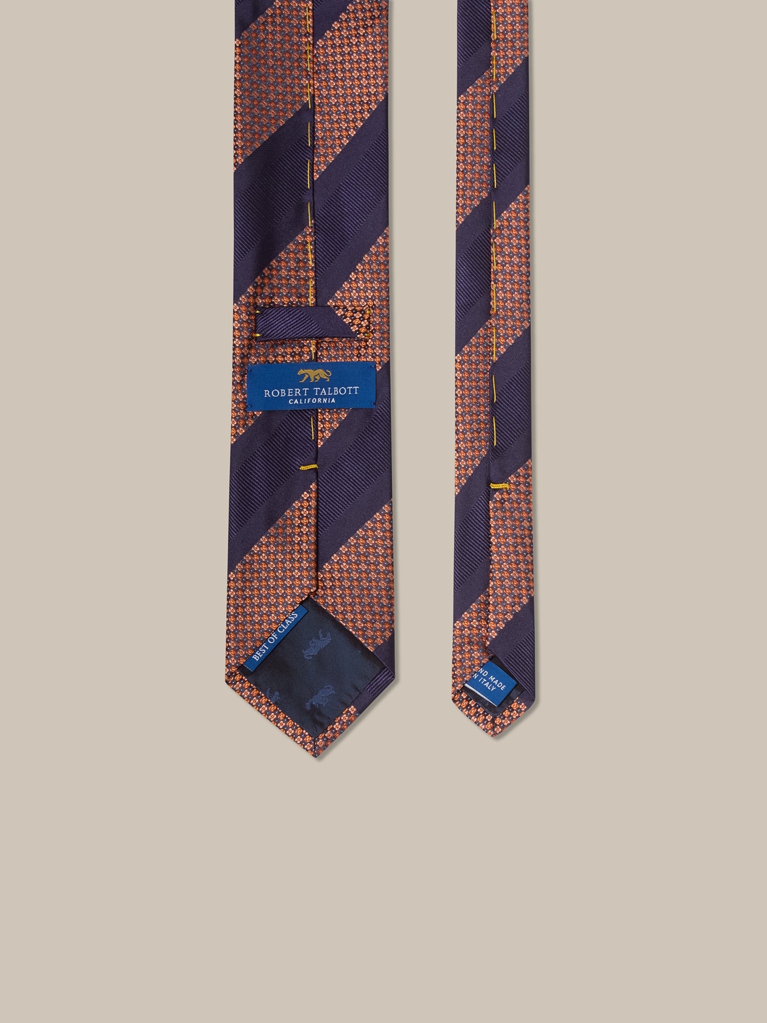 Robert Neat Repp Best of Class Necktie