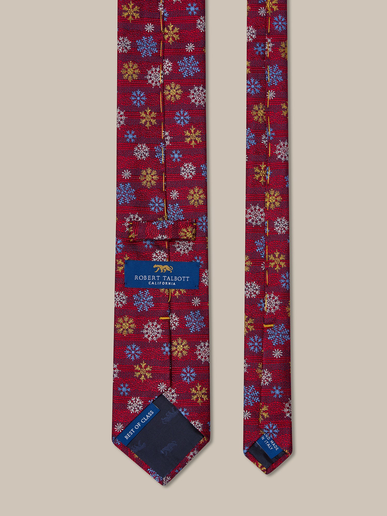 Robert Snowflake Best of Class Necktie