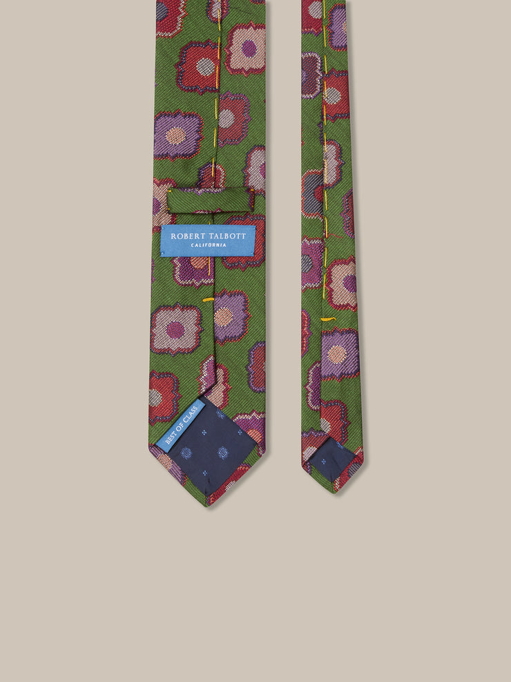 Robert Large Medallion Necktie