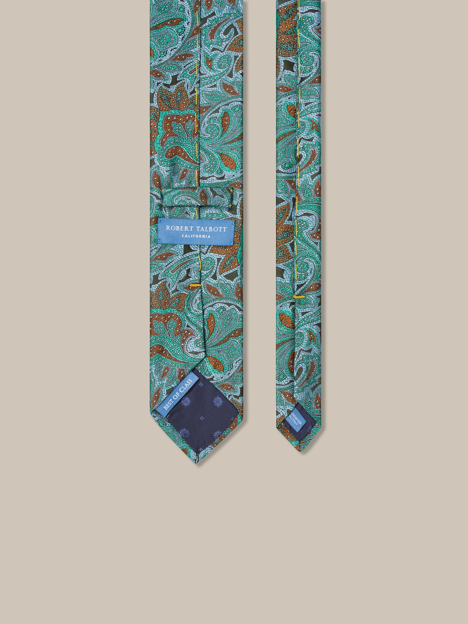 Robert Dotted Paisley Necktie