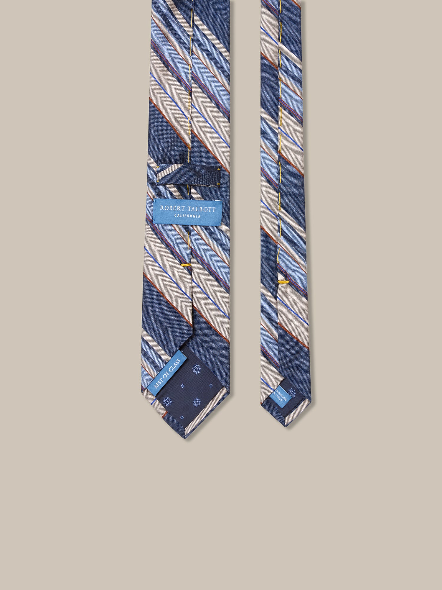 Robert Large Multi Repp Necktie image