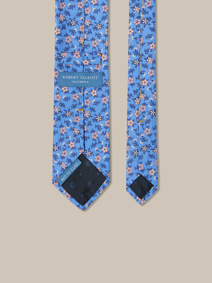 Robert Flowers Ribbed Silk Best of Class Necktie