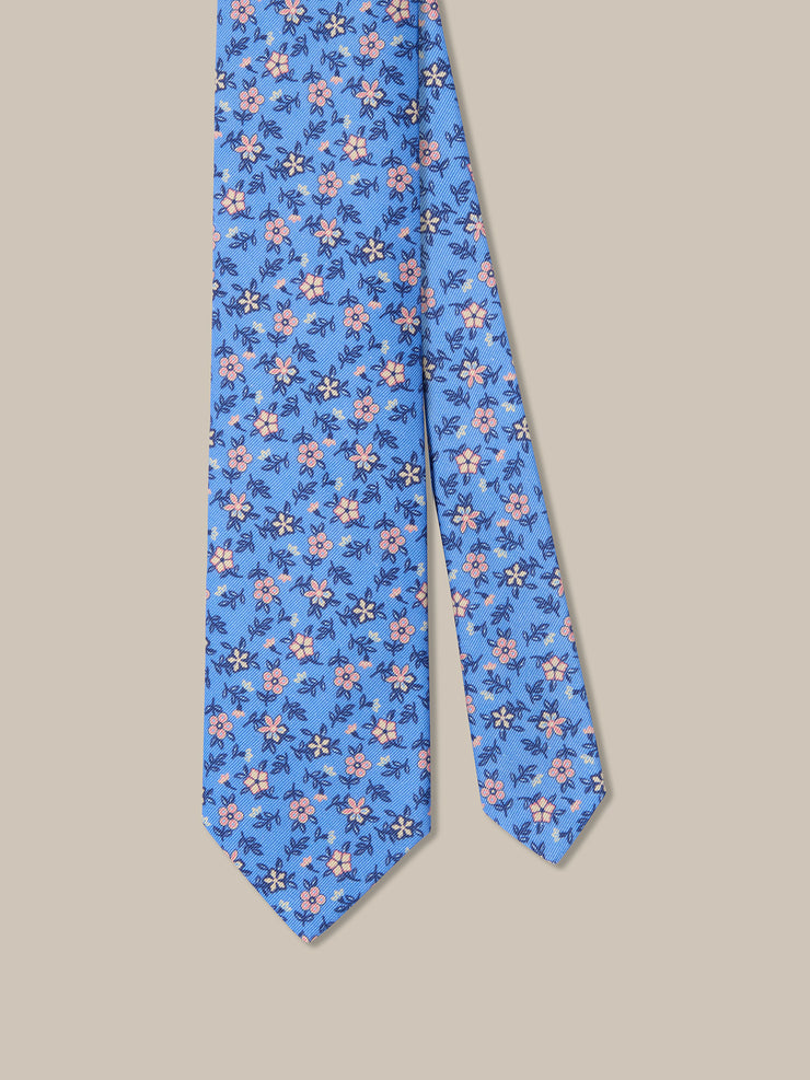 Robert Flowers Ribbed Silk Best of Class Necktie