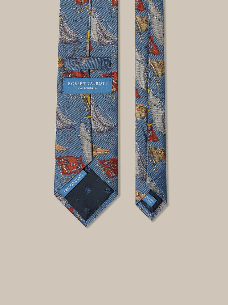 Robert Boat Flags Best of Class Necktie