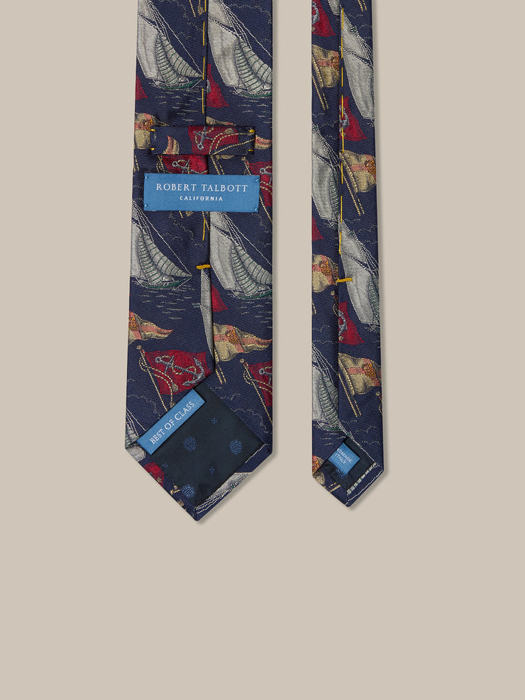 Robert Boat Flags Best of Class Necktie