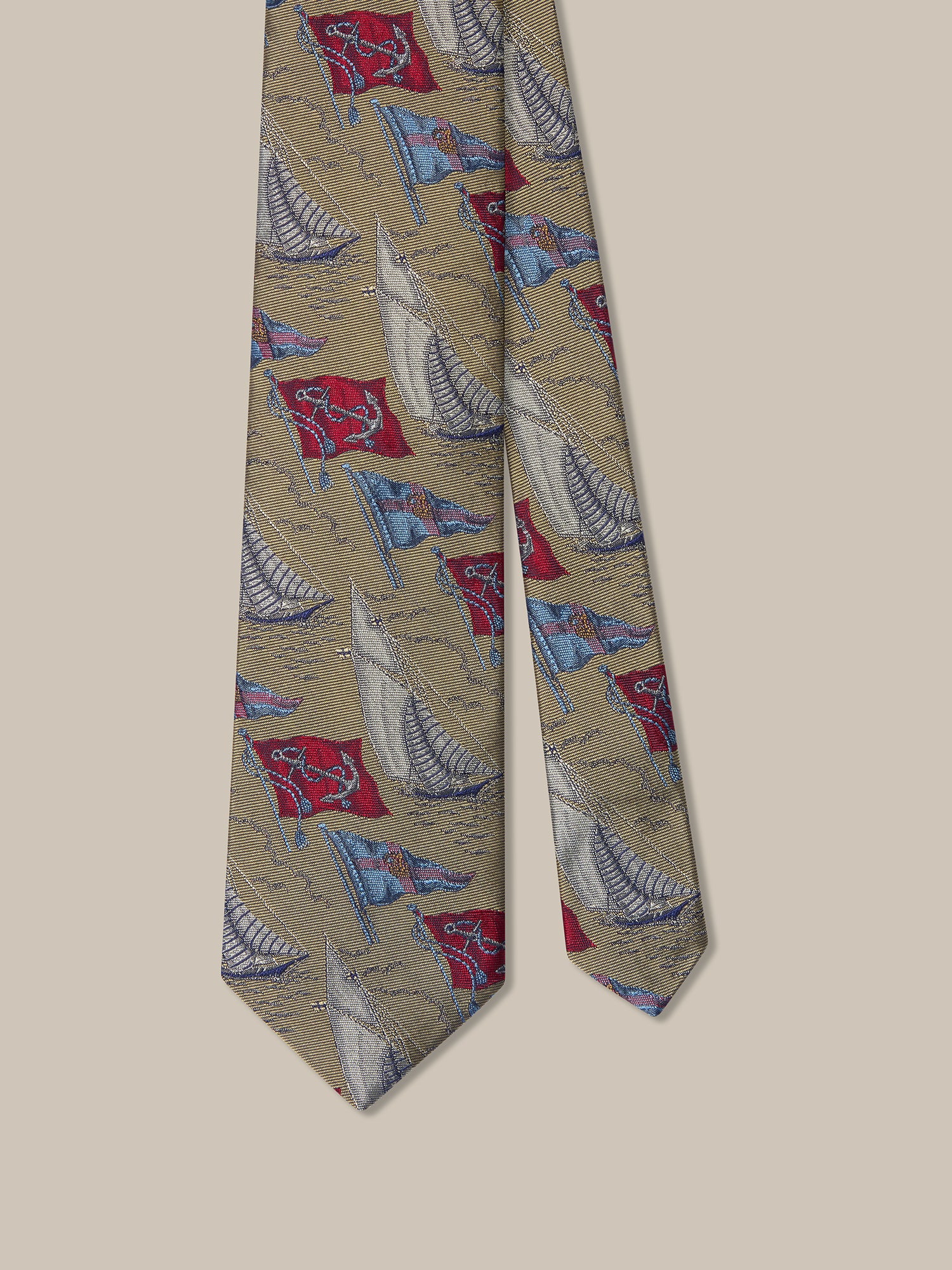 Robert Boat Flags Best of Class Necktie image