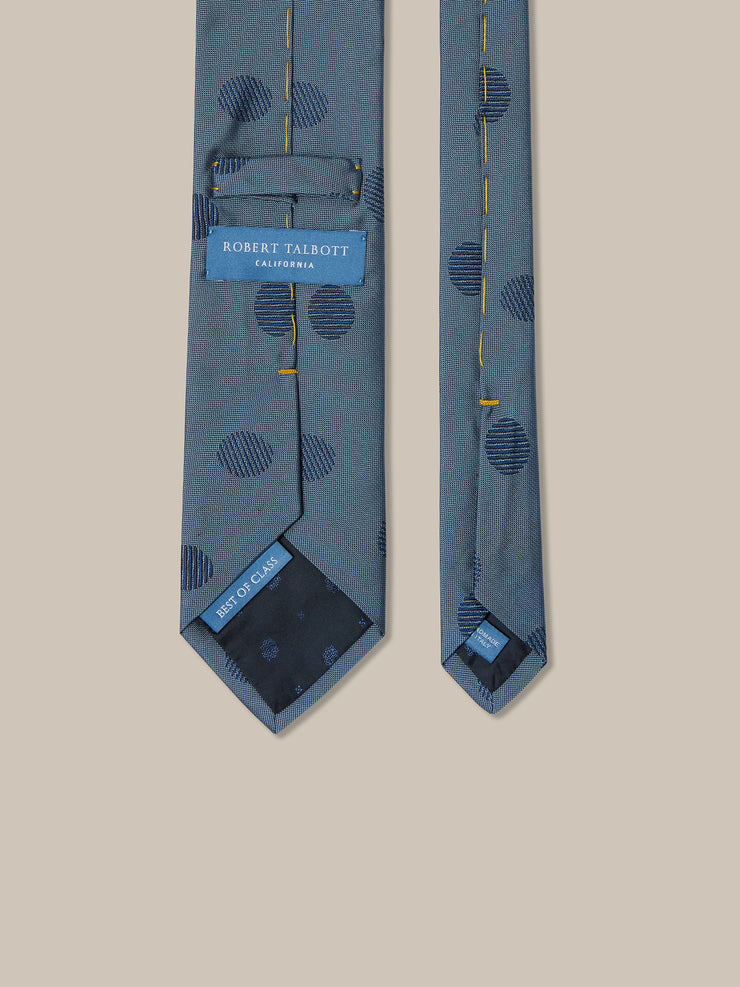 Robert Oval Geo Jacquard Best of Class Necktie