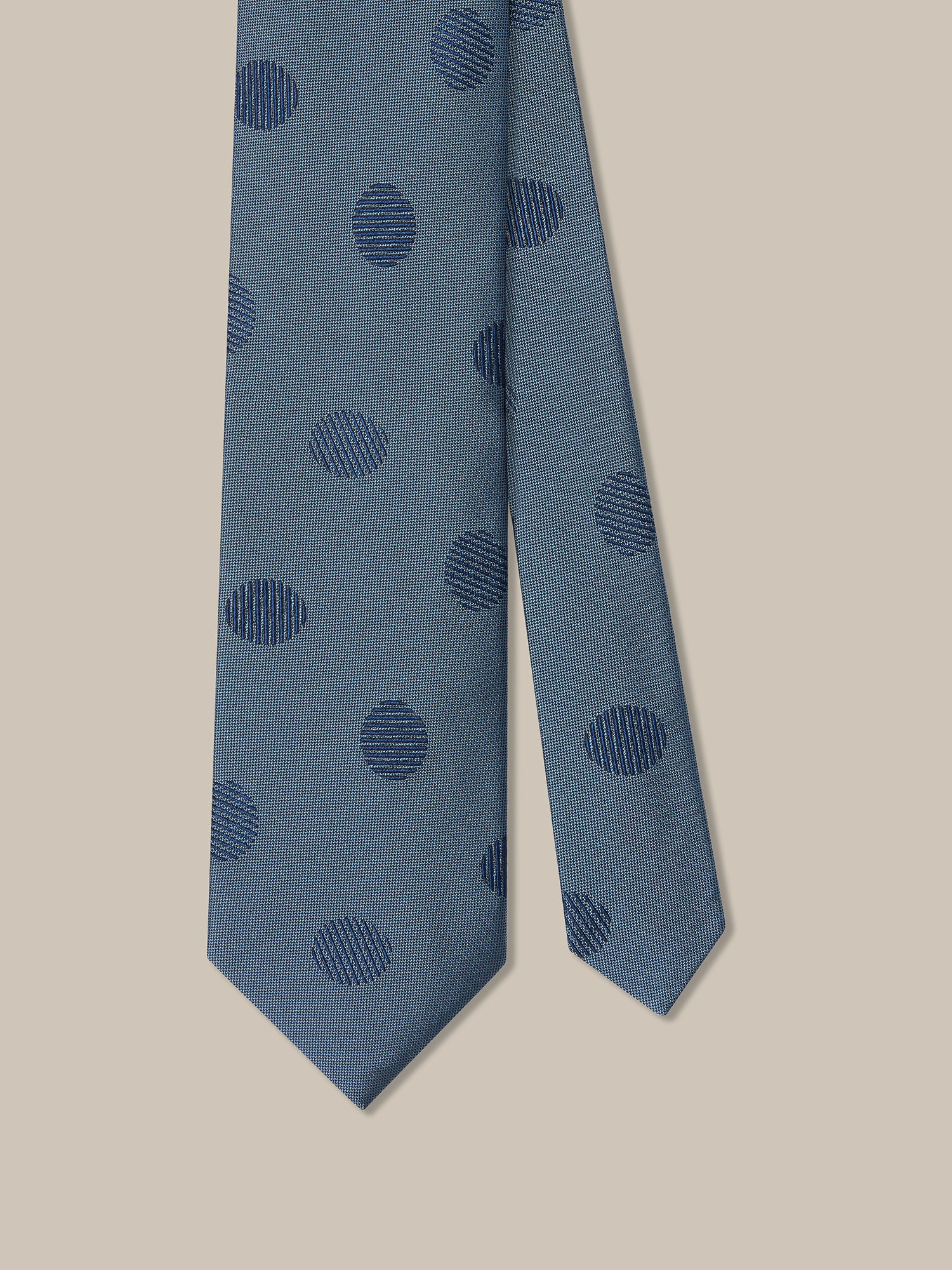 Robert Oval Geo Jacquard Best of Class Necktie