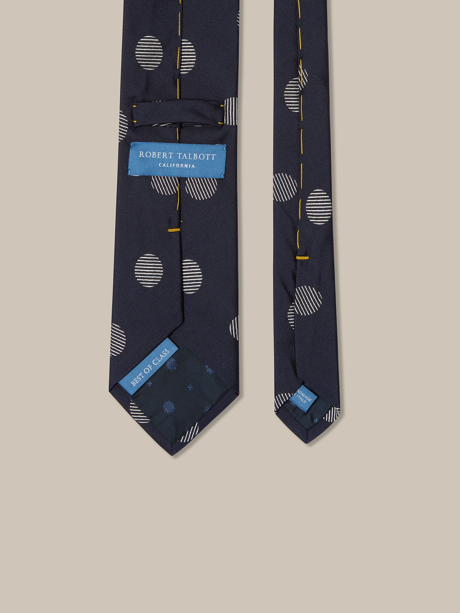 Robert Oval Geo Jacquard Best of Class Necktie