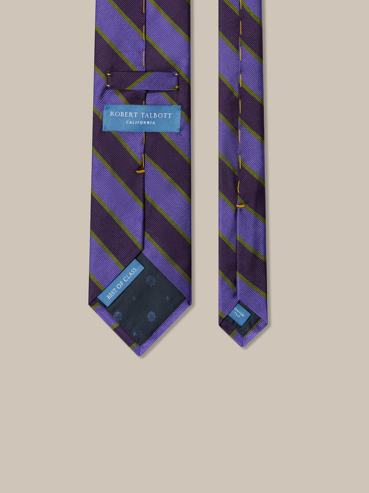Robert Cricket Stripe Best of Class Necktie
