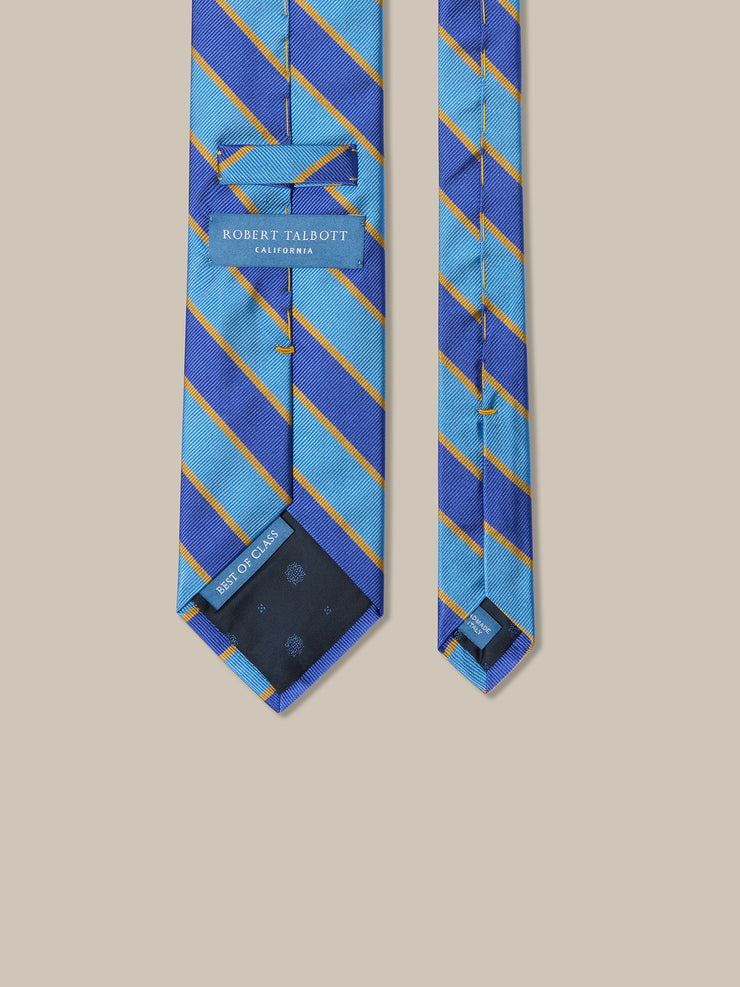 Robert Cricket Stripe Best of Class Necktie