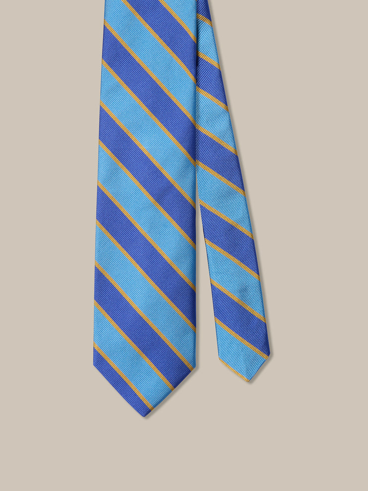 Robert Cricket Stripe Best of Class Necktie