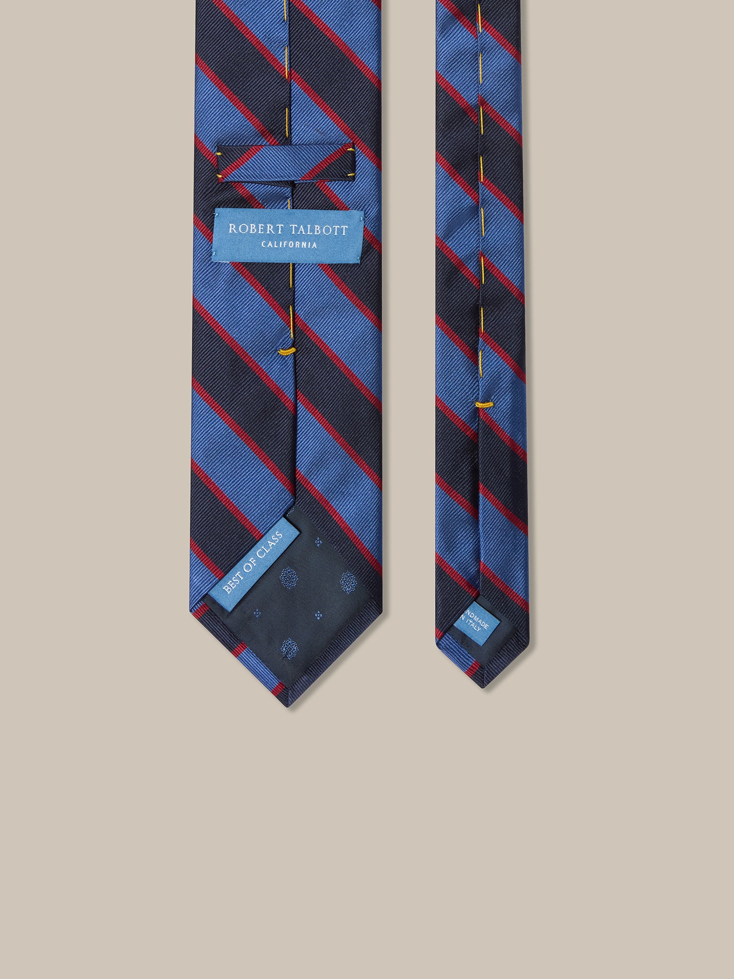 Robert Cricket Stripe Best of Class Necktie