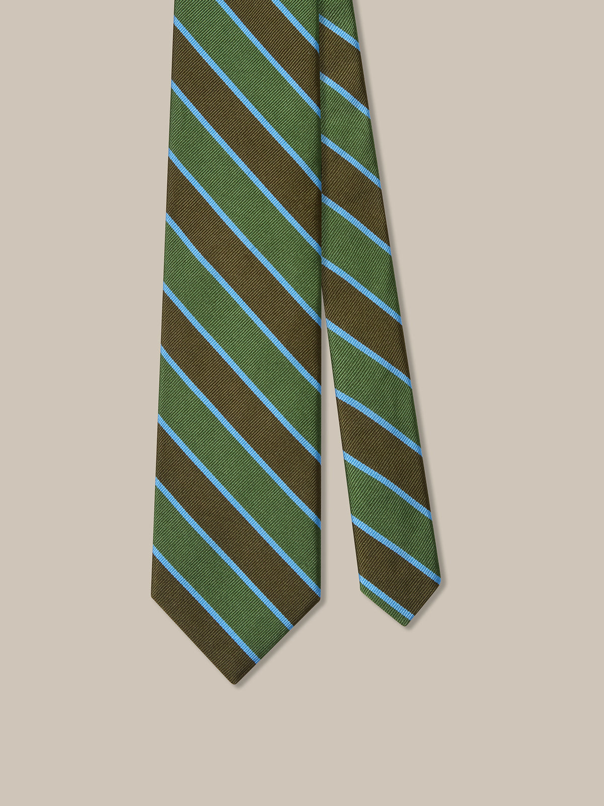 Robert Cricket Stripe Best of Class Necktie