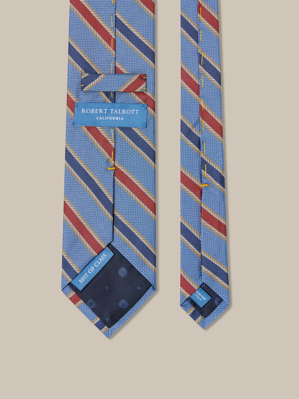 Robert Textured Stripe Best of Class Necktie image