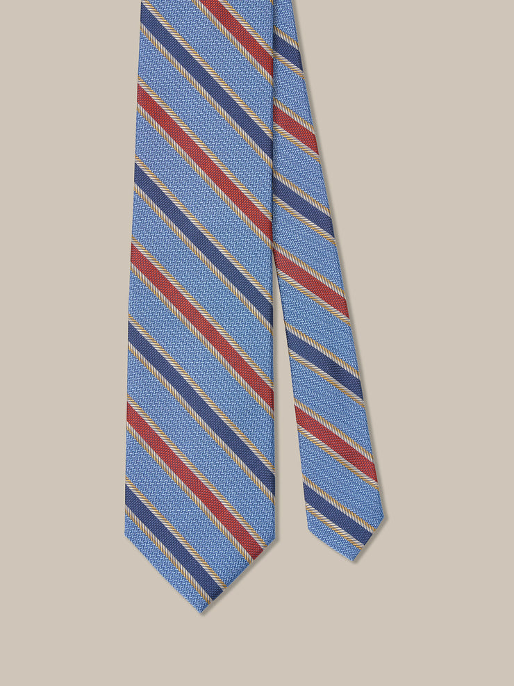 Robert Textured Stripe Best of Class Necktie