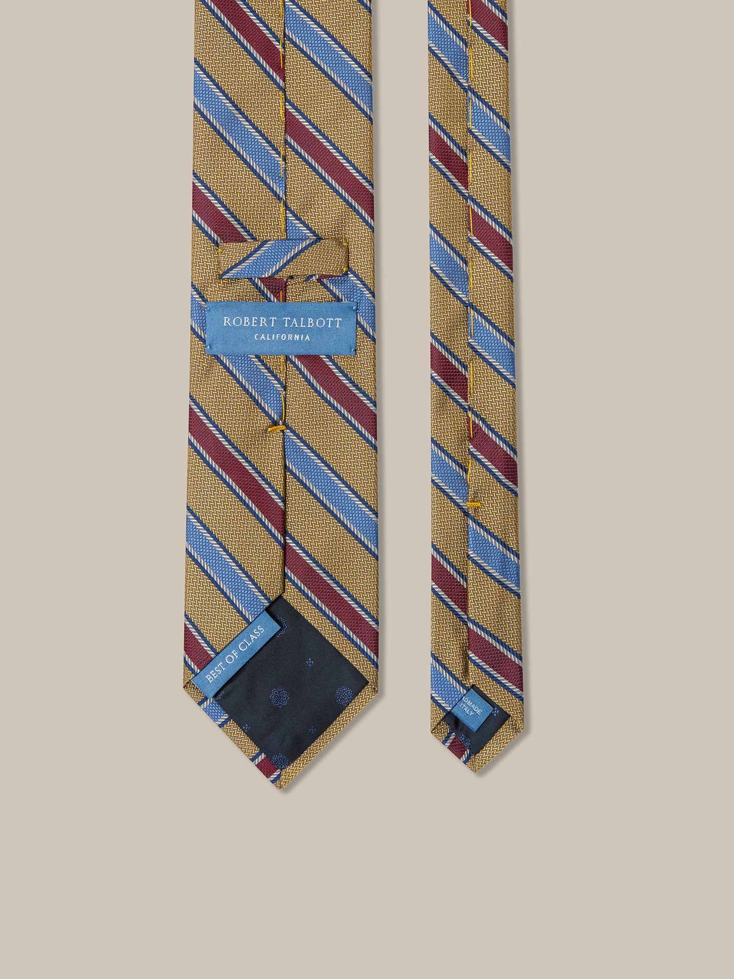 Robert Textured Stripe Best of Class Necktie