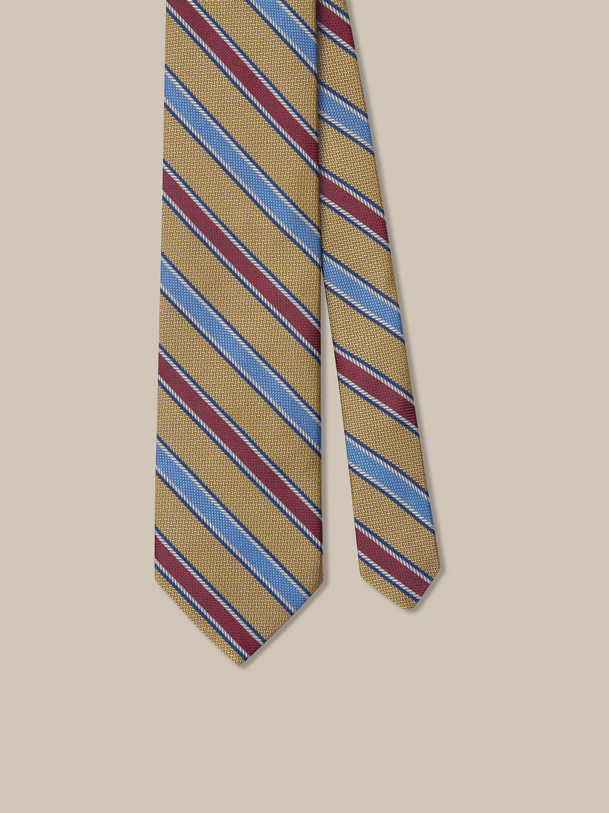 Robert Textured Stripe Best of Class Necktie