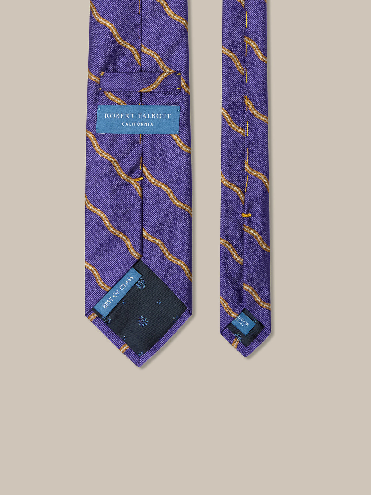 Robert Curved Stripe Best of Class Necktie