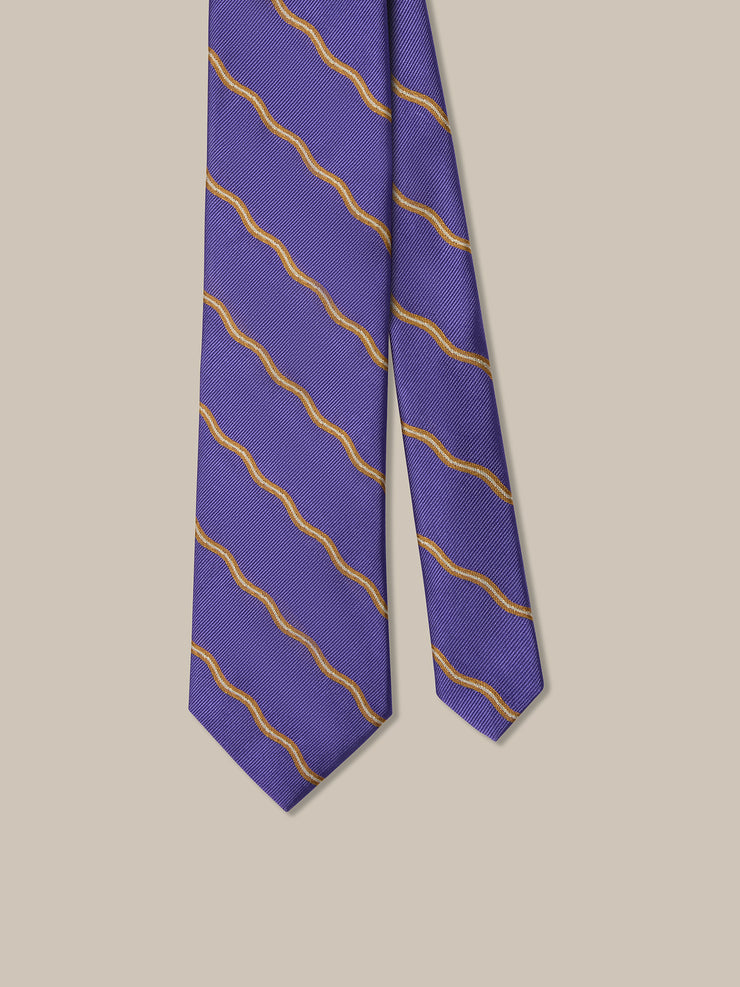 Robert Curved Stripe Best of Class Necktie
