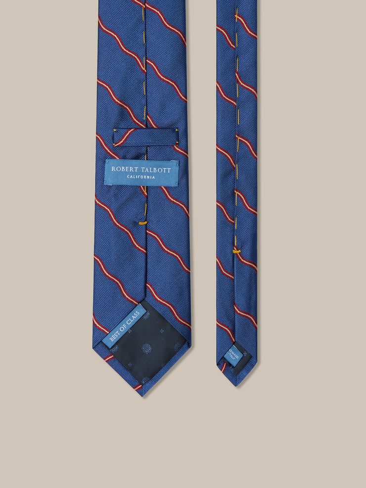 Robert Curved Stripe Best of Class Necktie