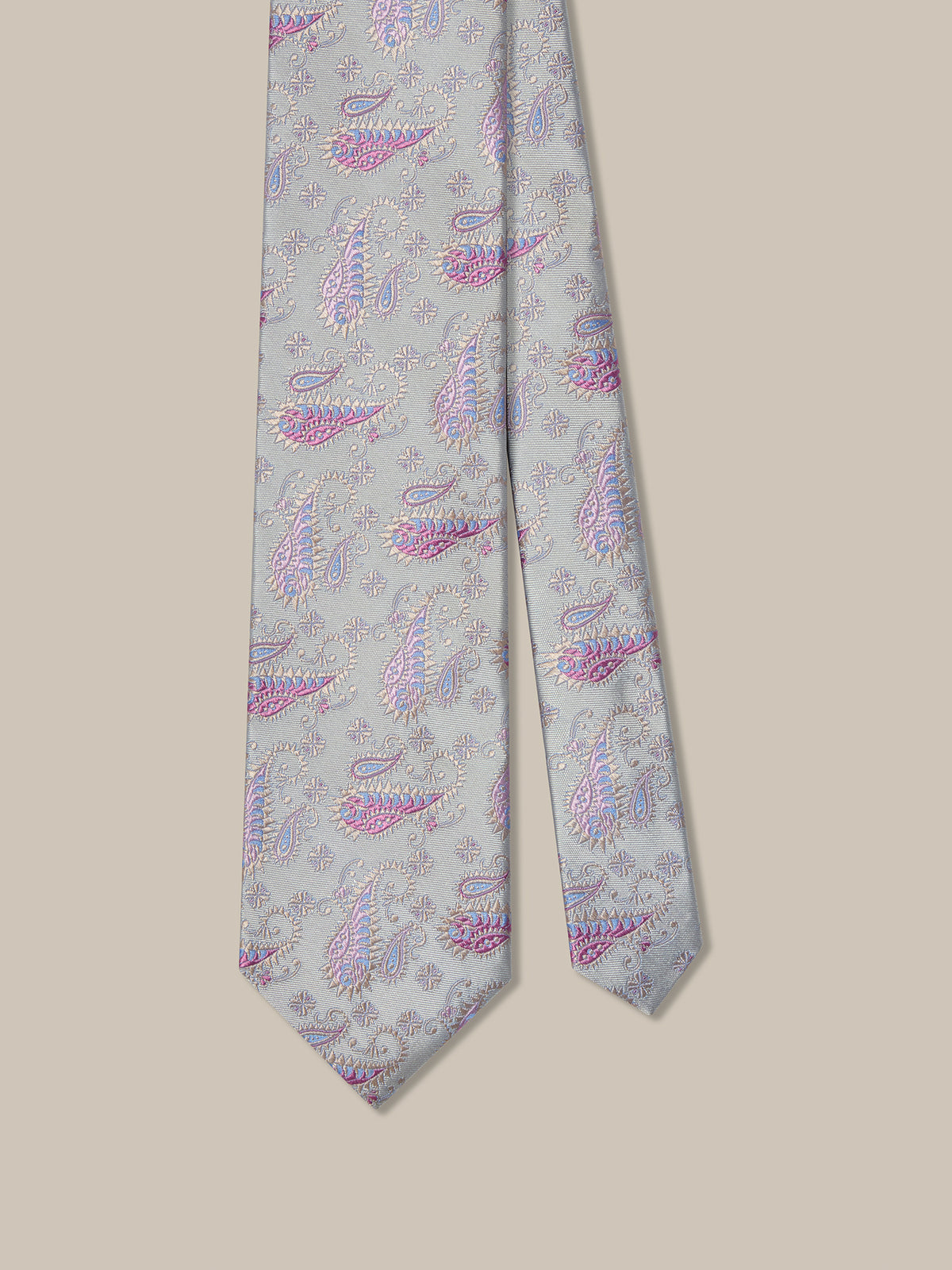 Robert Serrated Paisley Best of Class Necktie