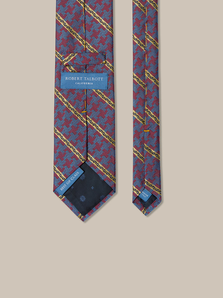 Robert Puzzle Stripe Best of Class Necktie