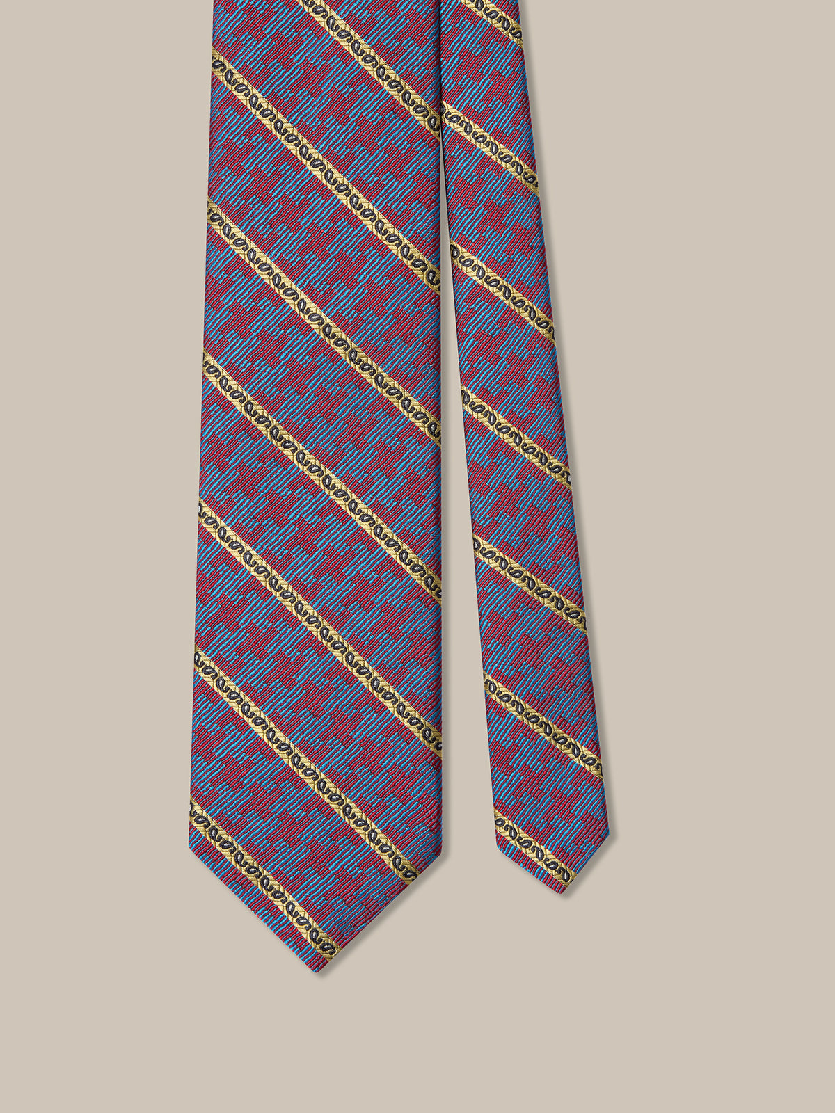 Robert Puzzle Stripe Best of Class Necktie
