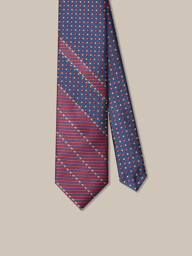 Robert Oval Mix Best of Class Necktie