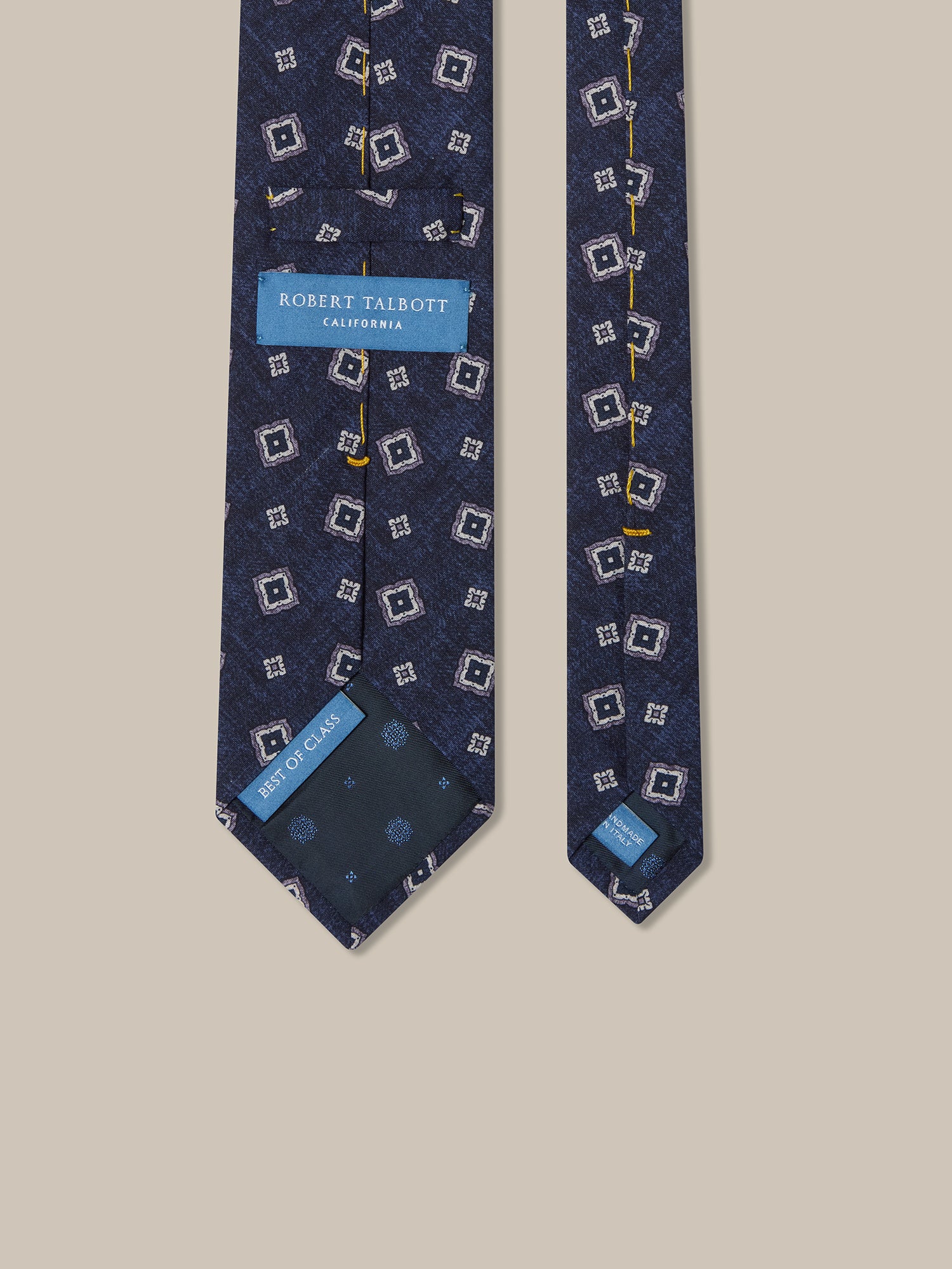 Robert Square Medallion Best of Class Necktie image