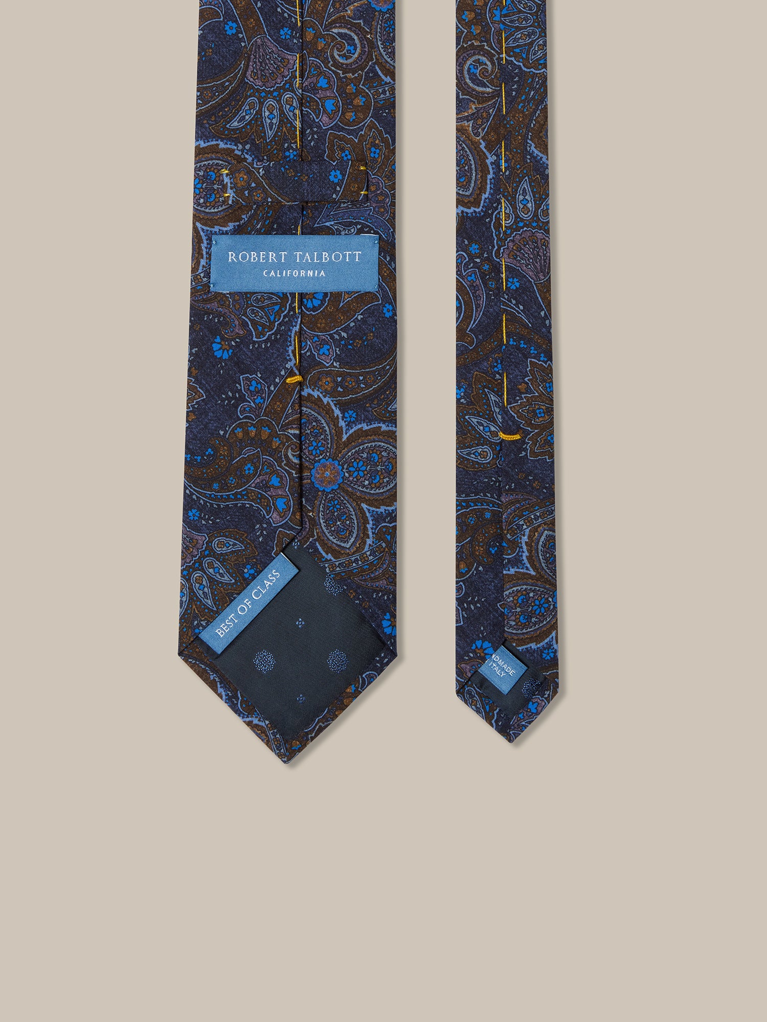 Robert Large Floral Best of Class Necktie image
