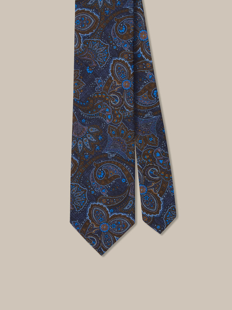 Robert Large Floral Best of Class Necktie