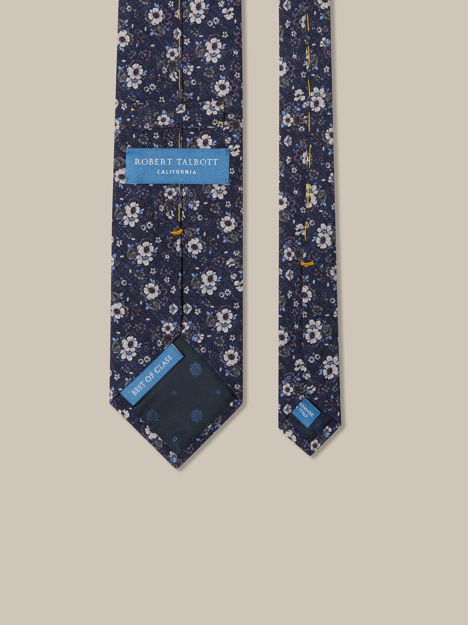 Robert Small Floral Best of Class Necktie image